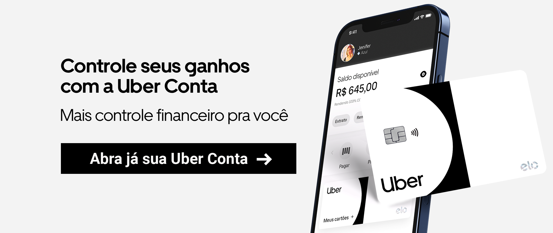 Uber Conta - Controle seus ganhos com a Uber conta
